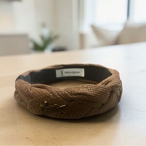 Brown Braided Headband